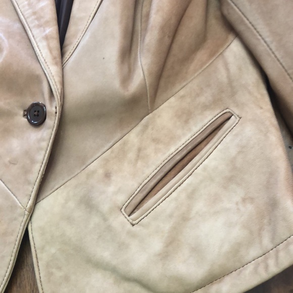 INC Leather Jacket - Picture 4 of 13